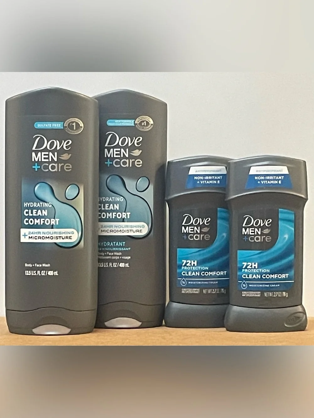Dove Men+Care Hydrating Clean Comfort Grooming Set
